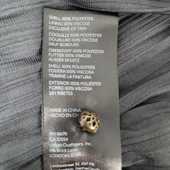 Anthropologie Black Ruffled Tiered Sundress - Picture 9 of 12